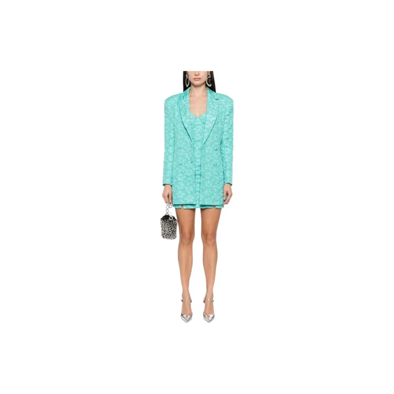 Rotate 3D Jacquard Mini Blazer Dress-1