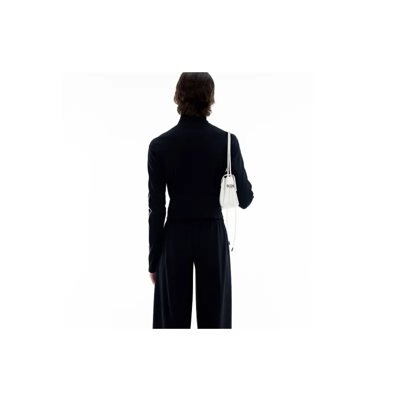 III VIVINIKO Cropped Coat Women's Black-0