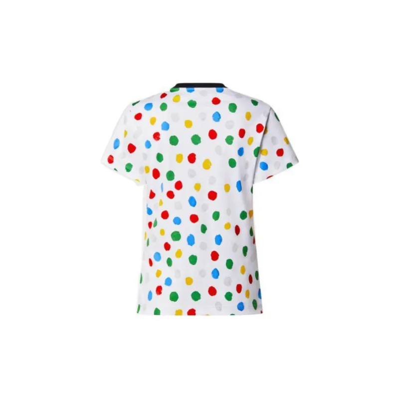 LOUIS VUITTON X Yayoi Kusama Painted Dots T Shirt White-1