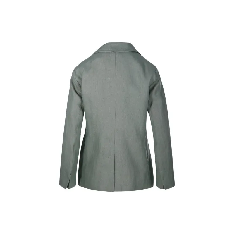 'S MAX MARA Socrates Single-breasted Linen Blazer-1