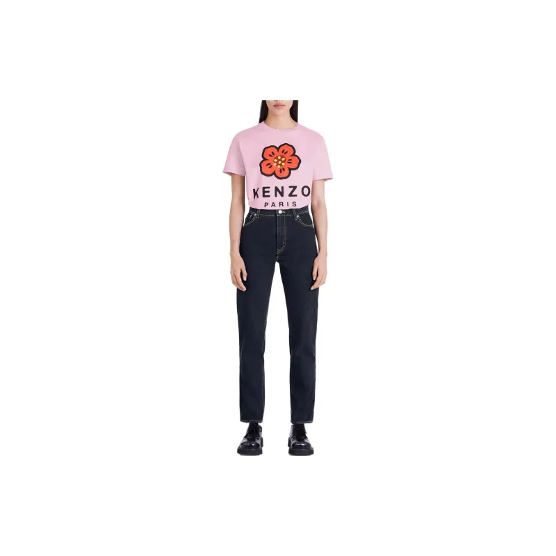 KENZO Logo patch Slim cut Jeans-2