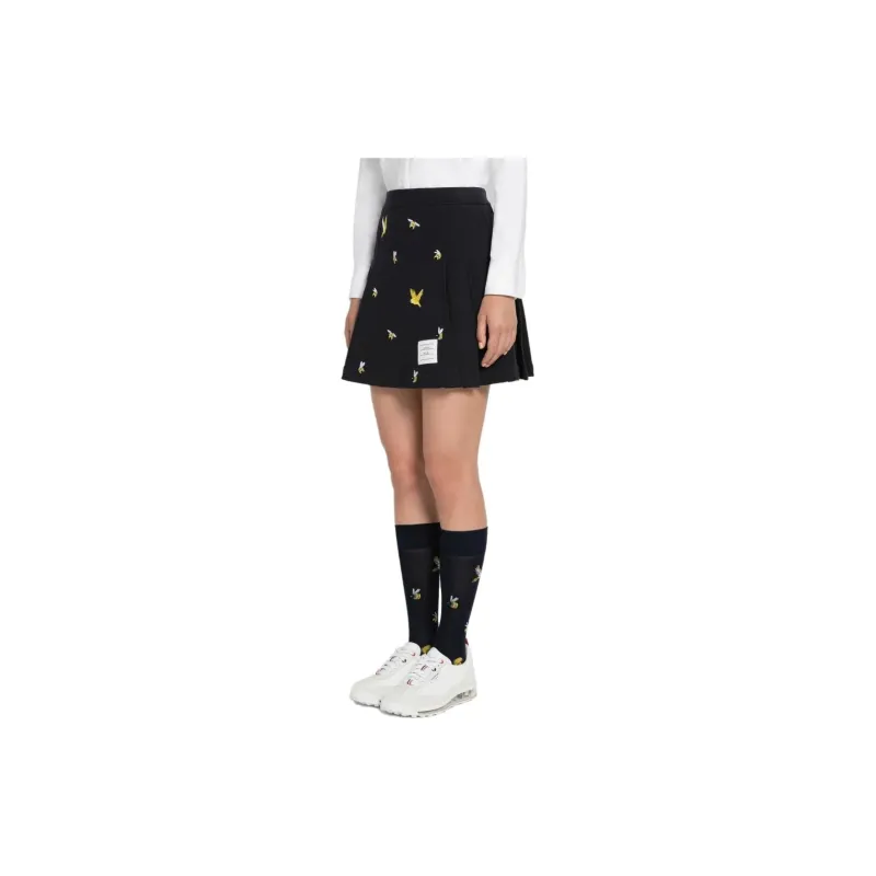 THOM BROWNE· Casual Short Skirts Women's Black-3