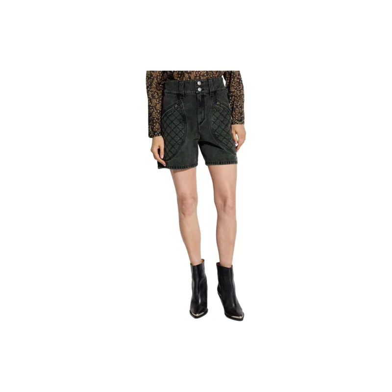 ISABEL MARANT Candice Denim Shorts-1