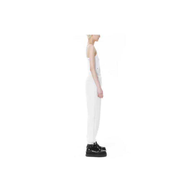 WE11DONE Sports Pants Women's White-3