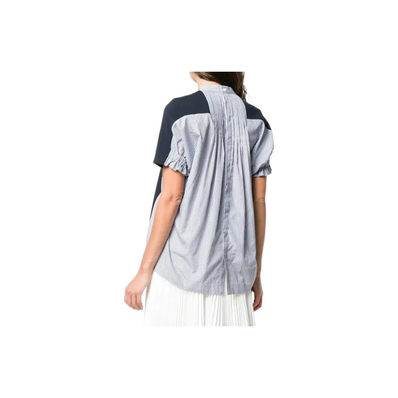 Sacai T Shirts Women's Dark Blue-2