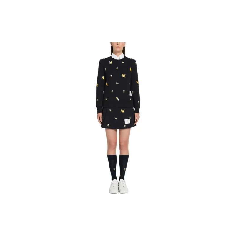 THOM BROWNE· Casual Short Skirts Women's Black-1