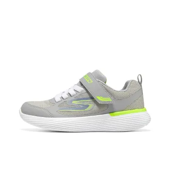Skechers Go Run 400 V2 Anti Slip Wear Resistant Low Top Kids' Running Shoes Gray Teenagers