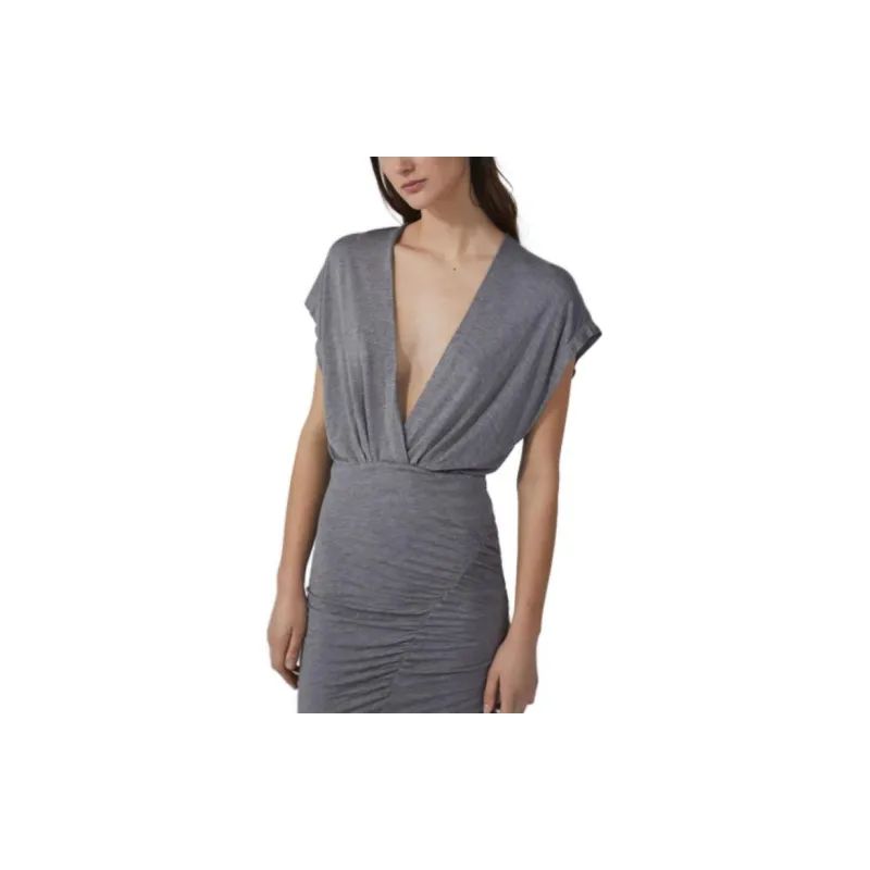 IRO NIGHT Short-Sleeved Dresses Women's Gray-3