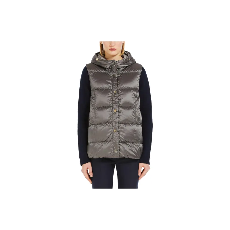 MaxMara Buttoned Drawstring Gilet-1