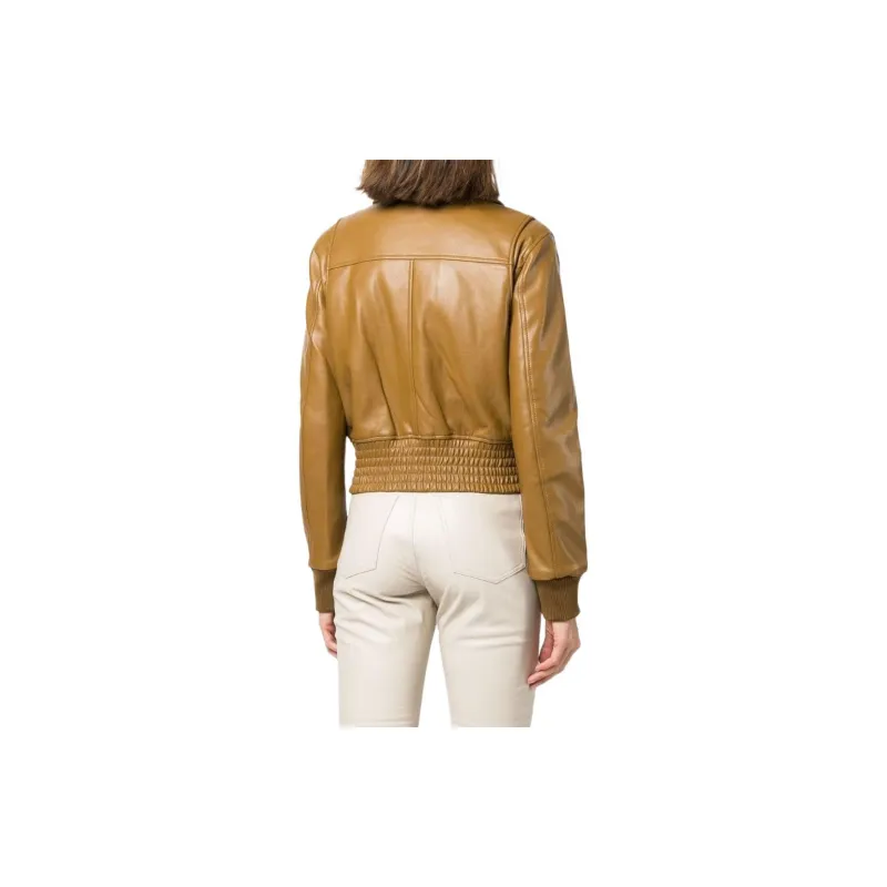 DIESEL Jackets Women's Yellow-2