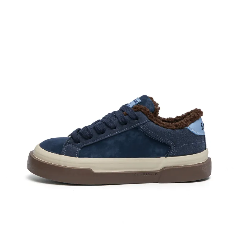 TUOPIN Low Top Skateboard Shoes Women's Prussian Blue-0