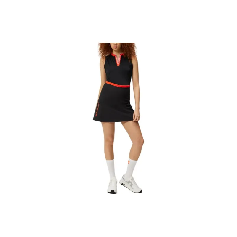J.Lindeberg Casual Short Skirts Women's Black-1
