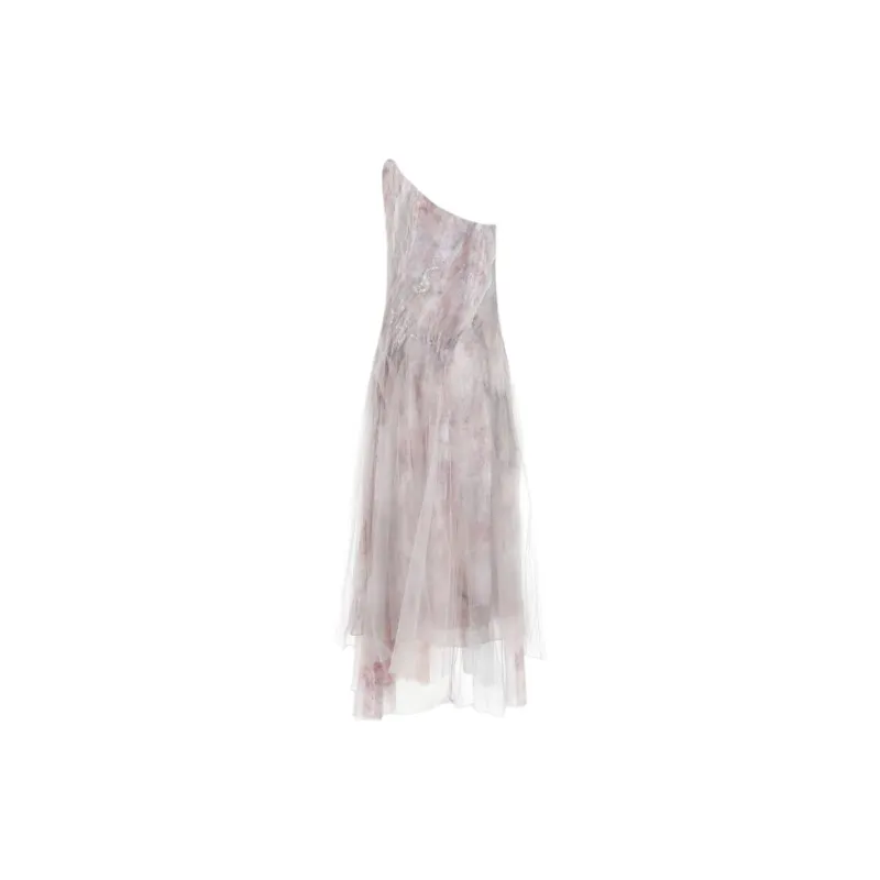 Ralph Lauren Collection Sleeveless Dress Women's Lavender-1