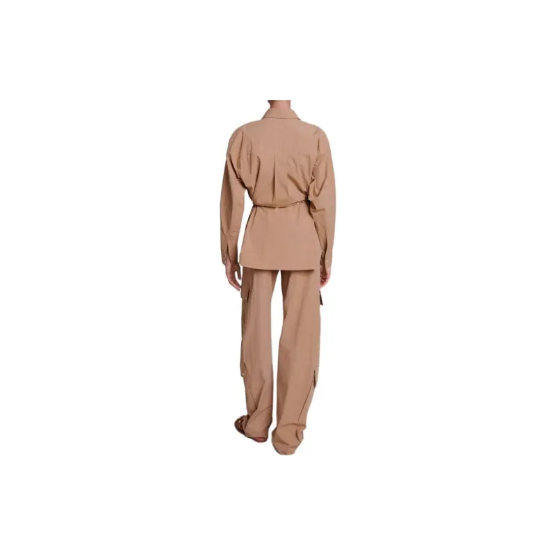 Maje Shirt Women's Beige Yellow-2