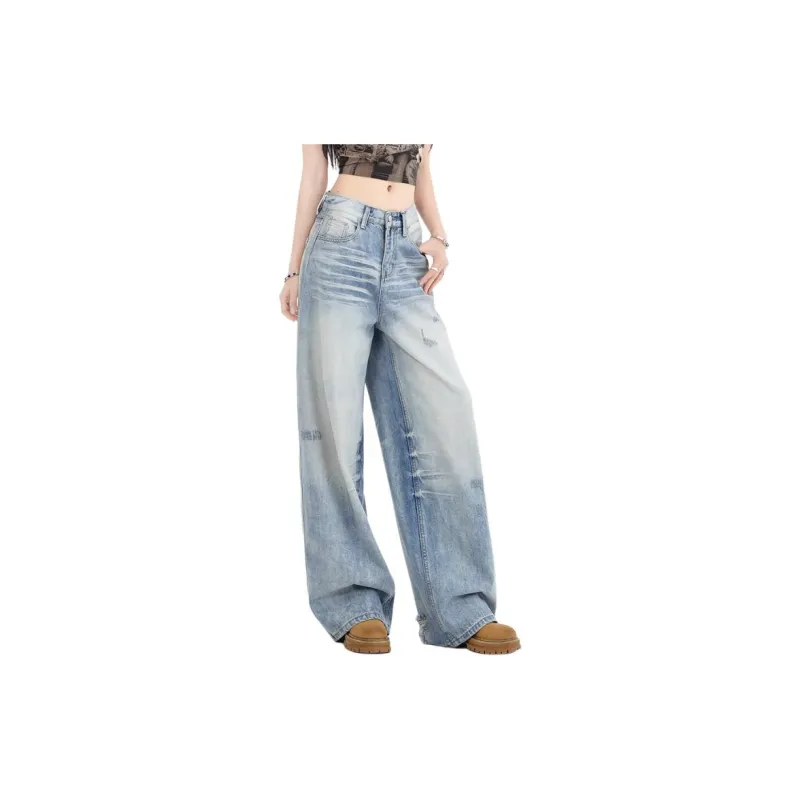 Kazakhstan Jeans Women's Light Blue-2