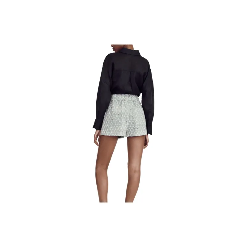 ZARA Casual Shorts Women's Blue-3