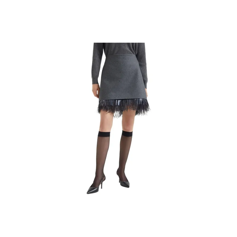 Brunello Cucinelli Couture Zipped Mini Skirt-1