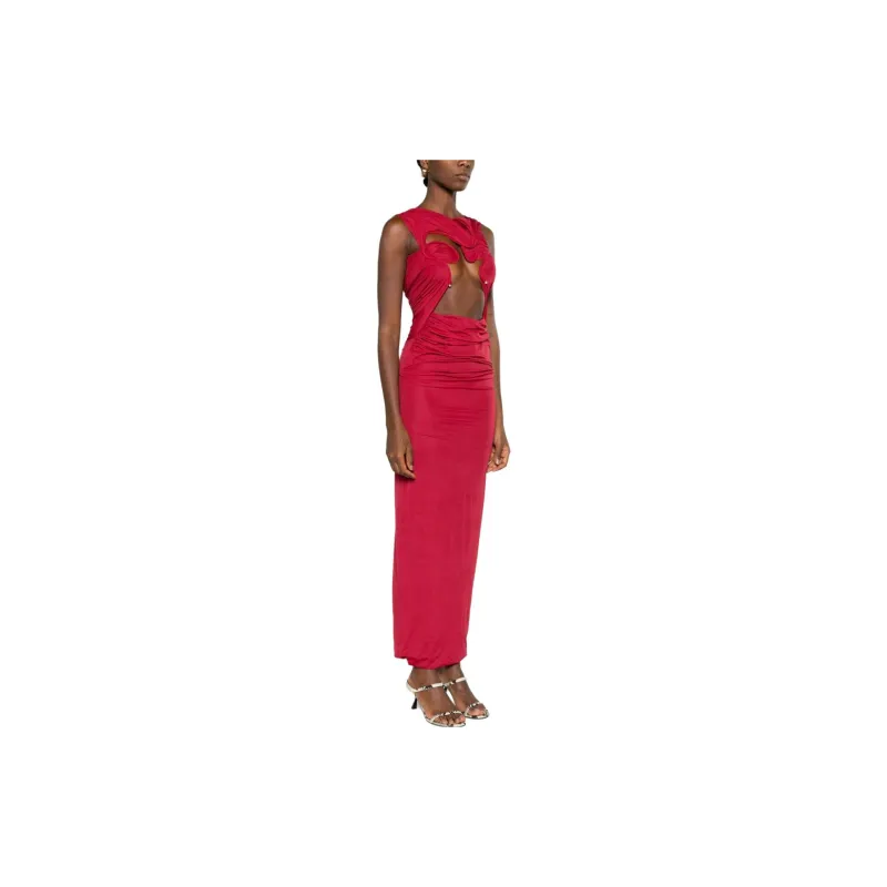 CHRISTOPHER ESBER Venus Cut-out Maxi Dress-3