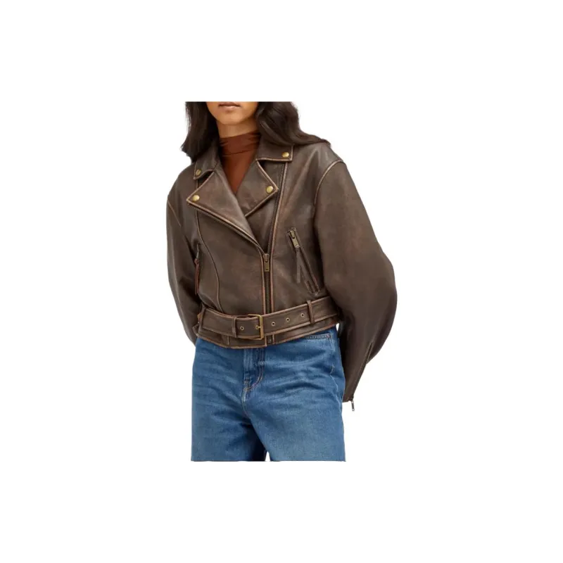 WEEKEND MaxMara Saletta Biker Jacket-6