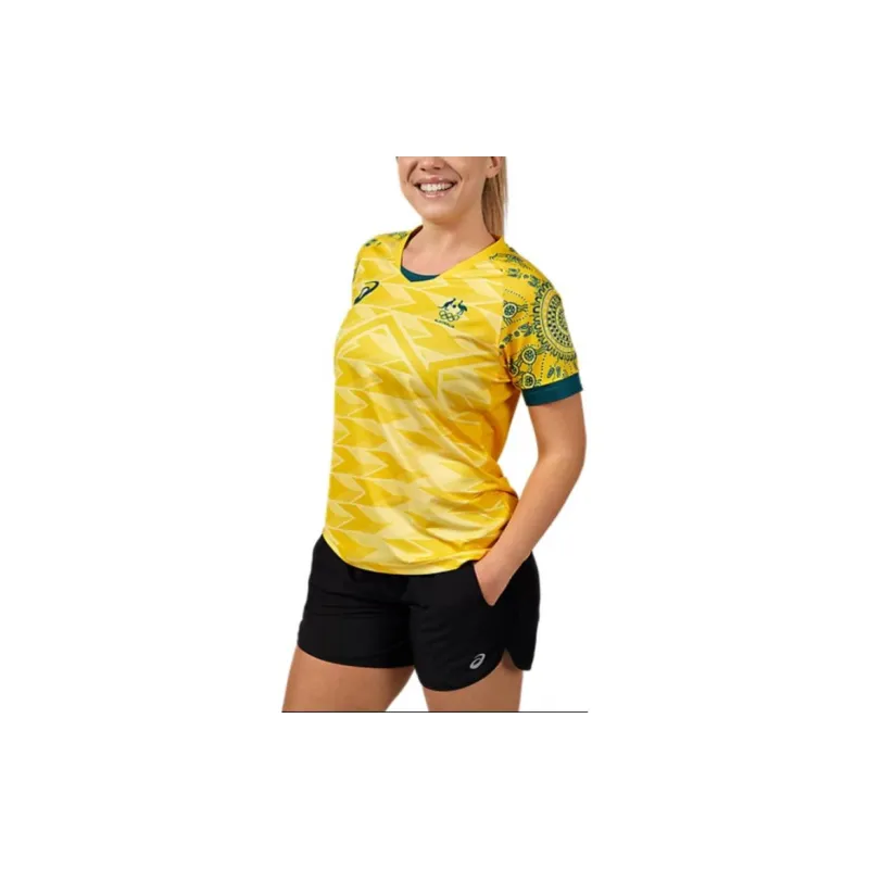 Asics Australian Olympic Team Series T-Shirt Women's Gold-4