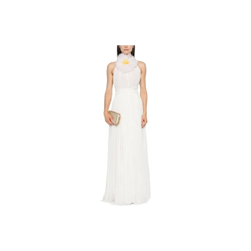 OSCAR DE LA RENTA Sleeveless Dress Women's White-2