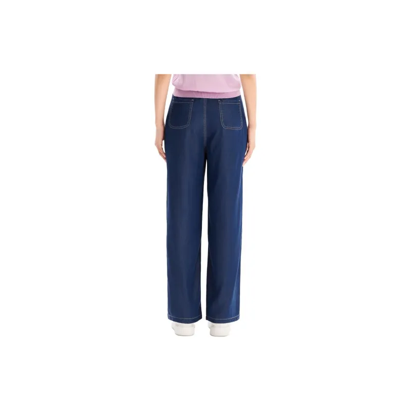 XII BASKET Jeans Women's Dark Blue-2