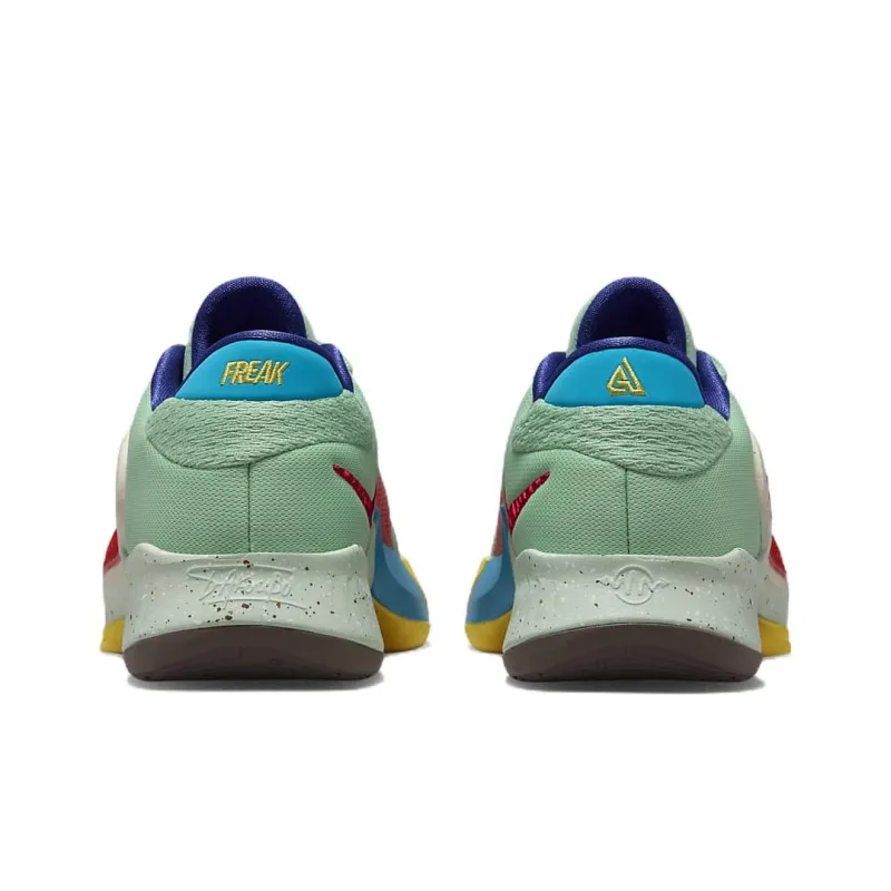 Nike Zoom Freak 4 SE GS 'Enamel Green'-4