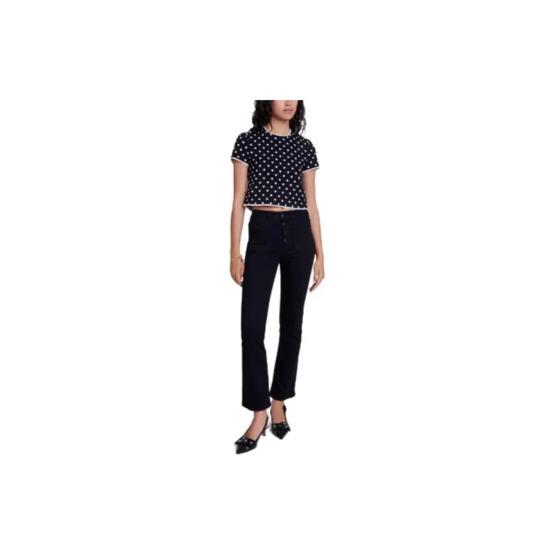 Maje Fancy Knitted Top-2