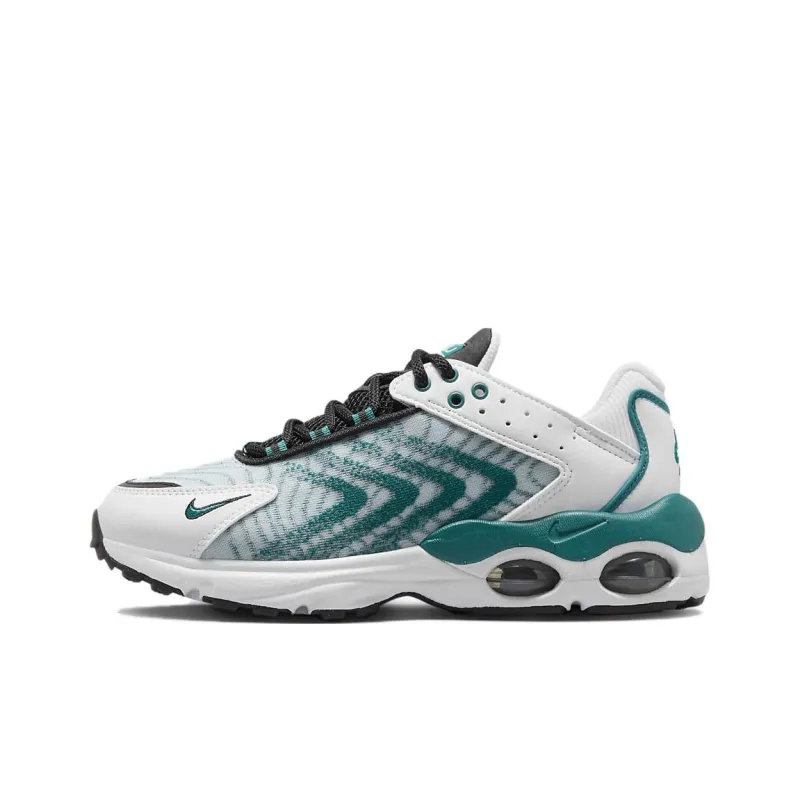 Nike Air Max TW Cushioning Wear Resistant Low Top Sports Casual Shoes Green White Teenagers-0