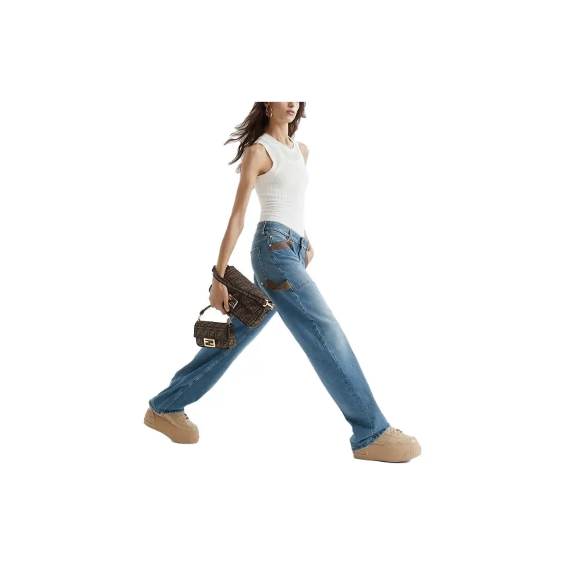 FENDI Jeans Women's Blue-2