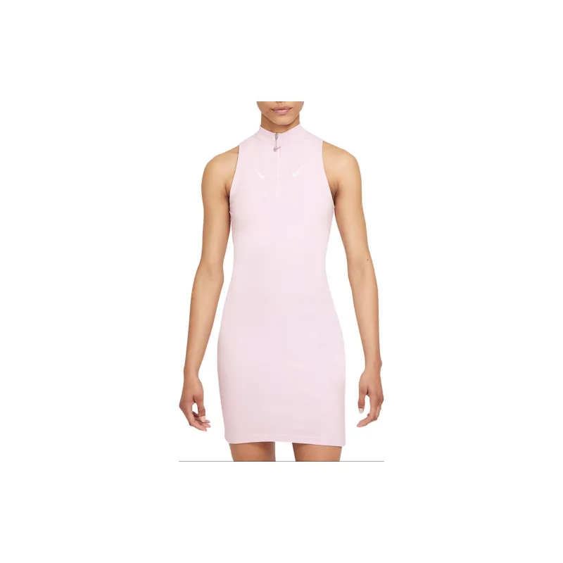 Nike Sleeveless Dress Women's Pink-4