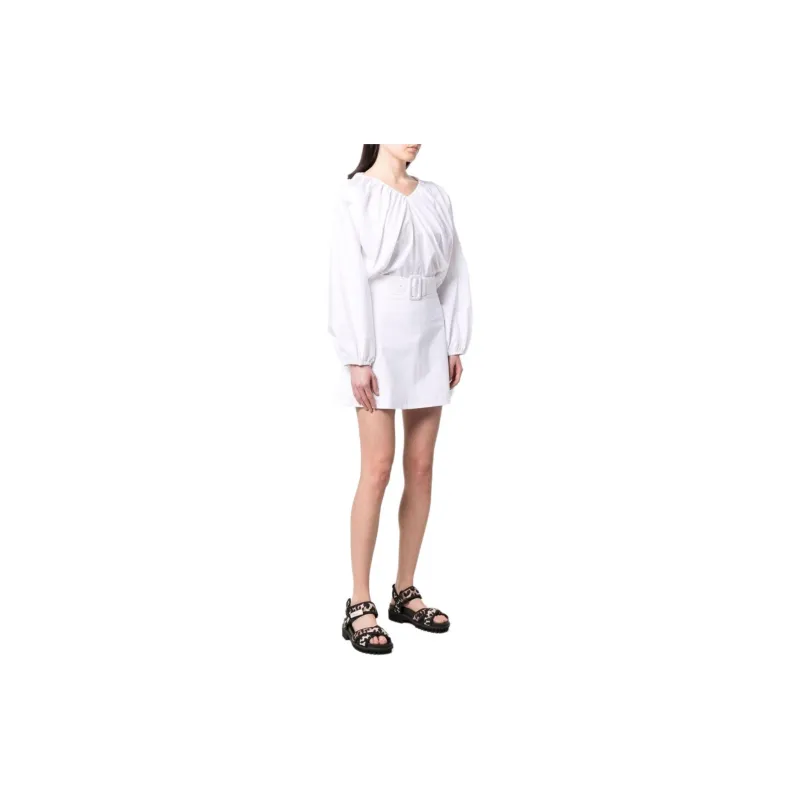 Patou Oversize collar Cotton Dress-3