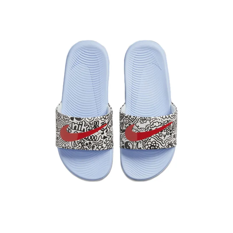 Nike Kawa SE Slide GS 'Doodle'-2