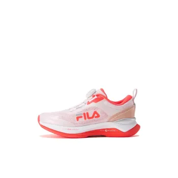 FILA KIDS Anti Slip Wear Resistant Low Top Running Shoes Pink Orange Kids'