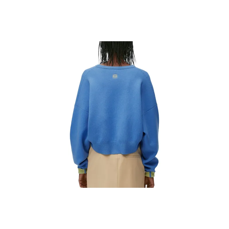LOEWE SS24 Sweater Women's Blue-3