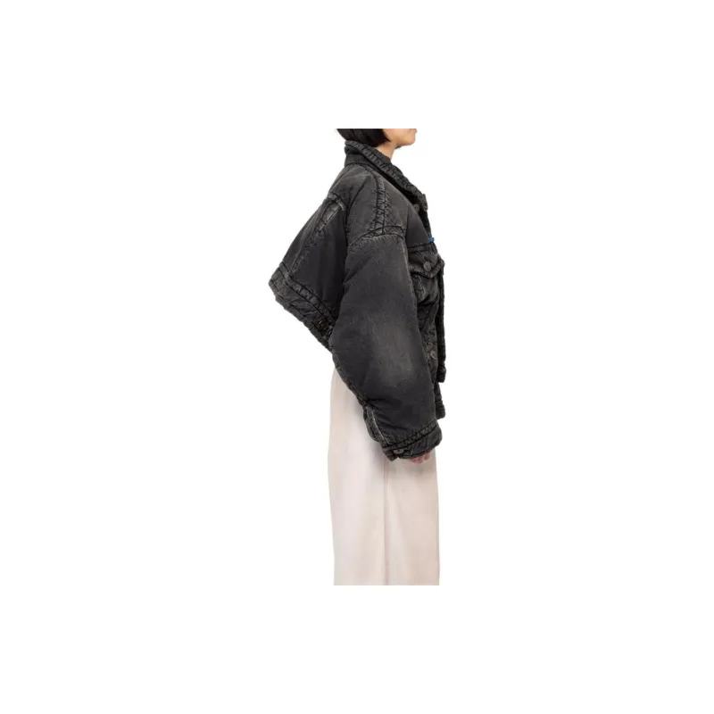 Maison Mihara Yasuhiro Denim Jackets Women's Black-5