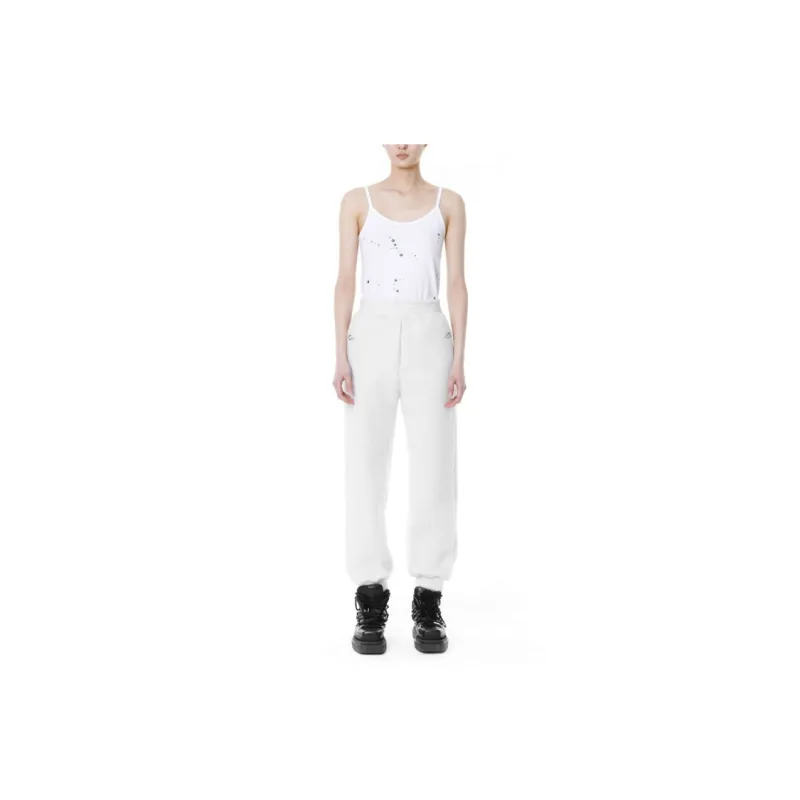 WE11DONE Sports Pants Women's White-1