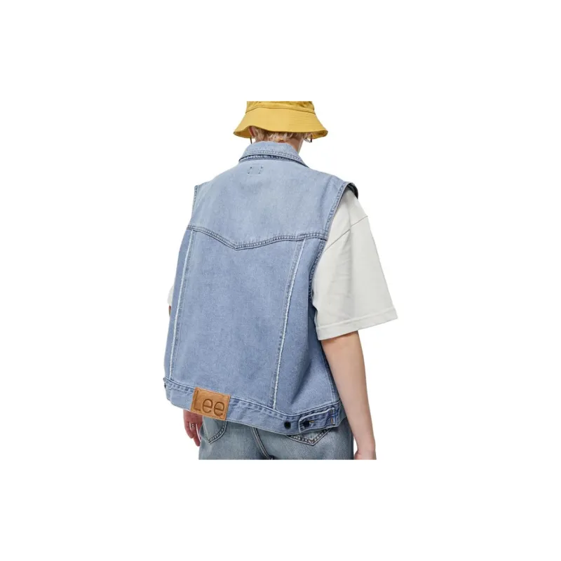 Lee Vests Women's Light Blue-2