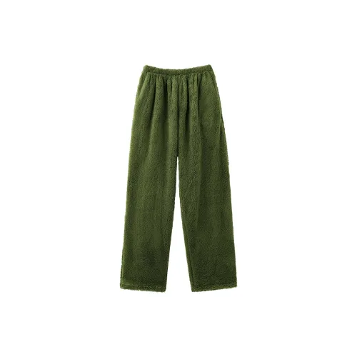 Qiao Ni Tong Pajama Pants Men's Green
