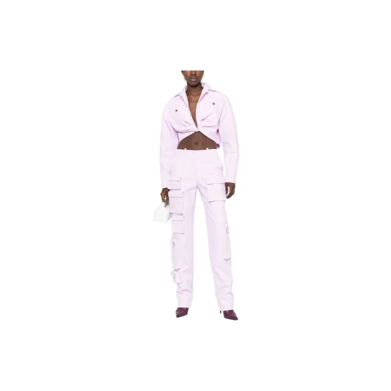 OFF WHITE Twisted front Cropped Cotton Jacket-1