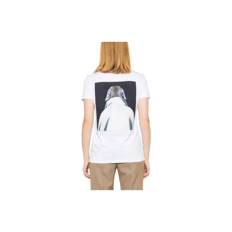 MaxMara Graphic Printed Crewneck T Shirt-2