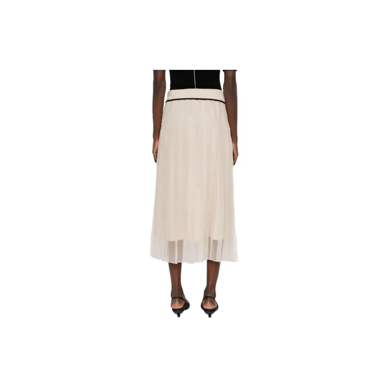 Brunello Cucinelli High waisted Silk Skirt-2