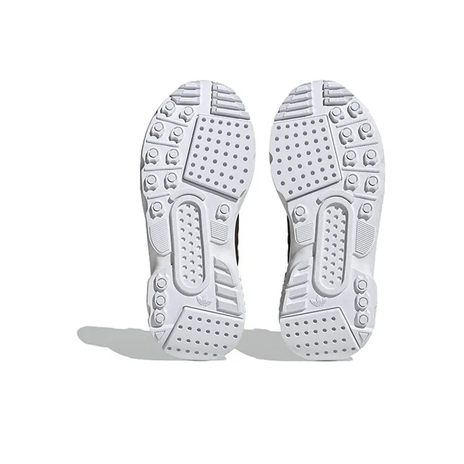 Adidas Originals ZX 22 Anti-Slip And Wear-Resistant Lightweight Sports Casual Shoes Coffee Teenagers-5
