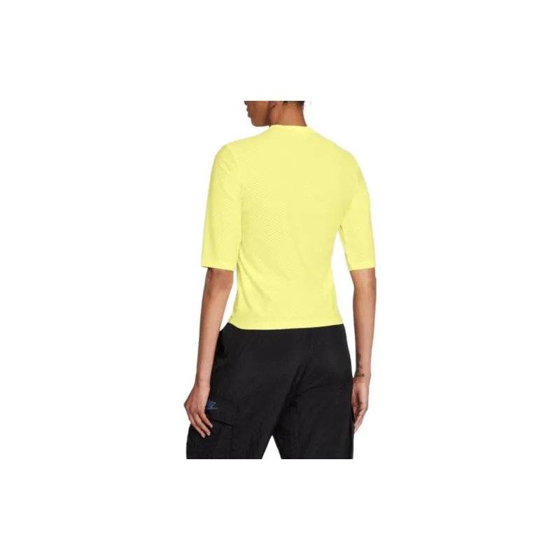 Nike T Shirts Women's Yellow-2