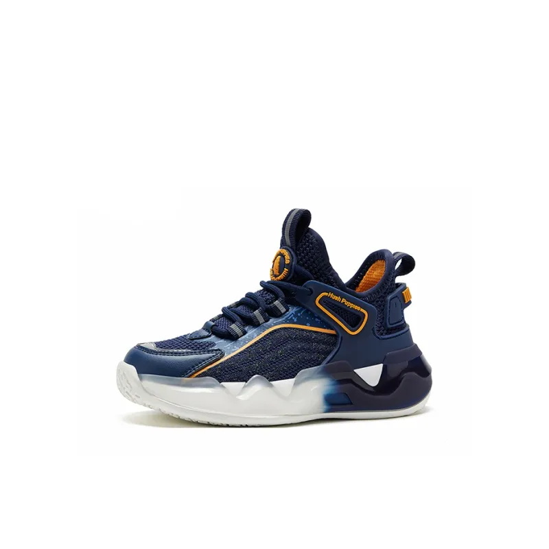 Hush Puppies Slip-Resistant Low-Top Sports Casual Shoes Blue Kids'-1