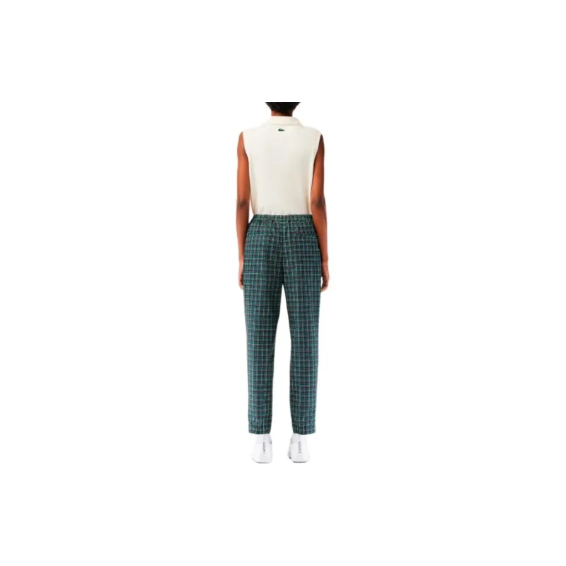 LACOSTE Casual Pants Women's Green-2
