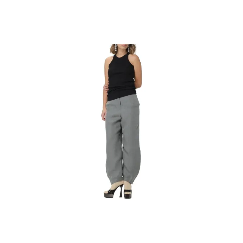 SportMax Ribbed Sleeveless Top-3