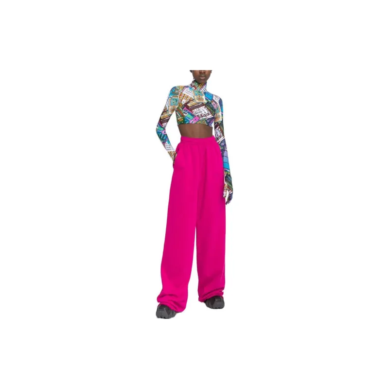 Vetements Casual Pants Women's Peach Pink-1