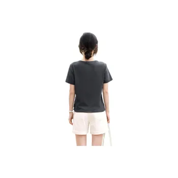 XWI T Shirt Women's Gray & White
