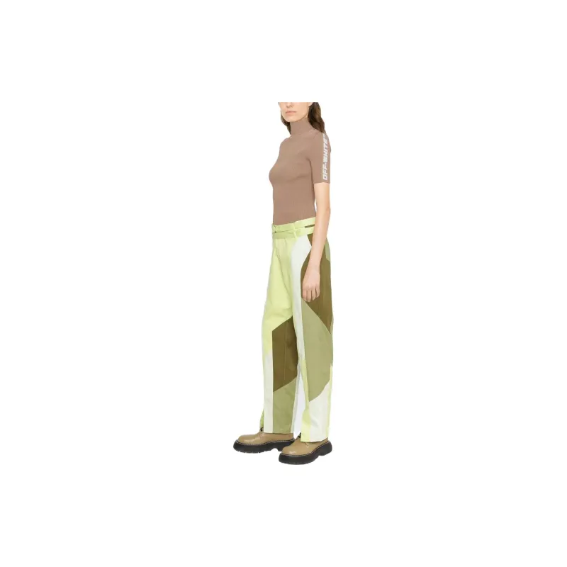 OFF WHITE Slim Fit Knitwear Women's Brown-2